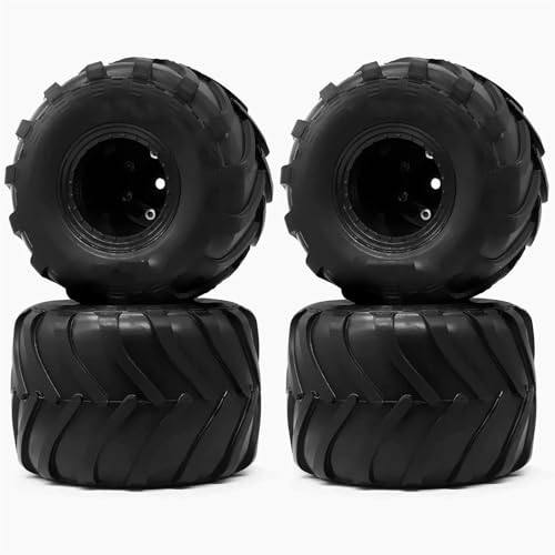 Kompatibel Mit SCX24 Für FCX24 C10 Für JLU Für Deadbolt Für Gladiator 1/24 Crawler Car 4 Stück OGRC 1.0 RC Truck Felgenreifen-Set 70 X 49 Mm RC Auto Reifen Felgen(70 * 49mm 1) von QAWSED