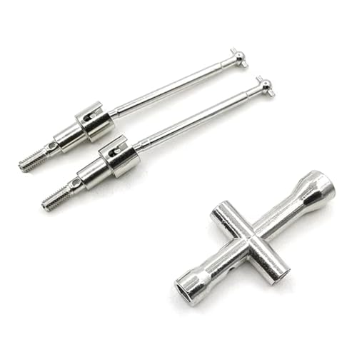 Kompatibel Mit SCY 16101 16102 16103 16201 Pro 1/16 RC Brushless Car Upgrades, Zubehör, Metall-Antriebswellensatz CVD Antriebswelle RC von QAWSED