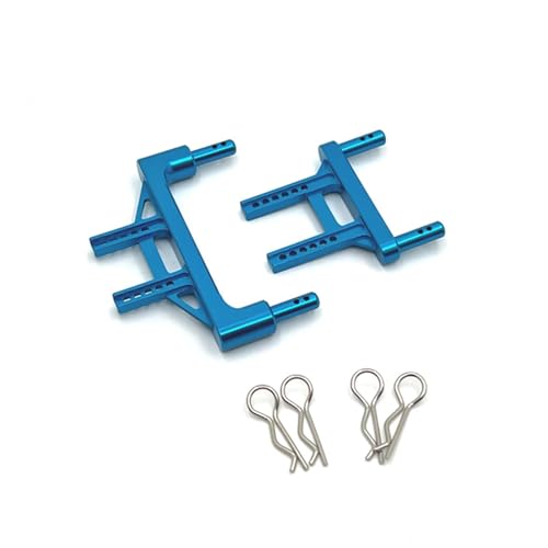 Kompatibel Mit SCY Für JJRC Q130 1/16 RC Auto Für Wüste 4WD Off Road Truck Upgrade Autoschale Fixiert Für Sitz Feste Säule Metallteile RC-Autozubehörteile(Blue) von QAWSED