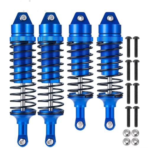 Kompatibel Mit Slash Für Stampede Für Hoss Für Rustler 1/10 RC Crawler Car Upgrade-Teil Vollmetall Vorne Hinten Ölstoßdämpfer Dämpfer RC-Auto Stoßdämpfer von QAWSED