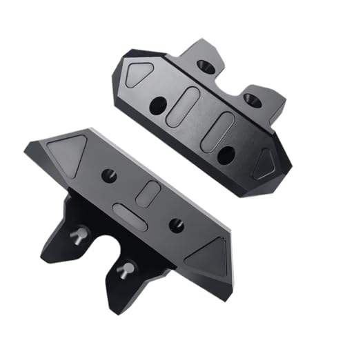 Kompatibel Mit Sledge 4WD Für Monster Off Road 1/8 RC Truck Autoteile Aluminiumlegierung Vorne Hinten Antikollisionsstoßstange RC-Autozubehörteile(Rear and Front) von QAWSED