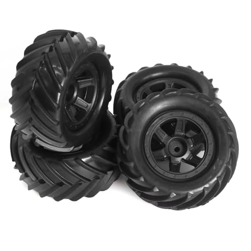 Kompatibel Mit TRAXXAS Für E-Revo Für MJX 16207 16101 1/16 RC Auto Upgrade-Teile 90 Mm Für Monster Truck Für Buggy-Reifen Rad 12 Mm Sechskant RC Auto Reifen Felgen von QAWSED