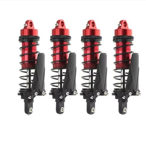 Kompatibel Mit TRX4 Für Axial SCX10II D90 CC01 1/10 RC Crawler Auto-Upgrade-Teile, 4 Stück Metall-Huckepack-Stoßdämpfer, Loch Zu Loch, 90 Mm RC-Auto Stoßdämpfer von QAWSED