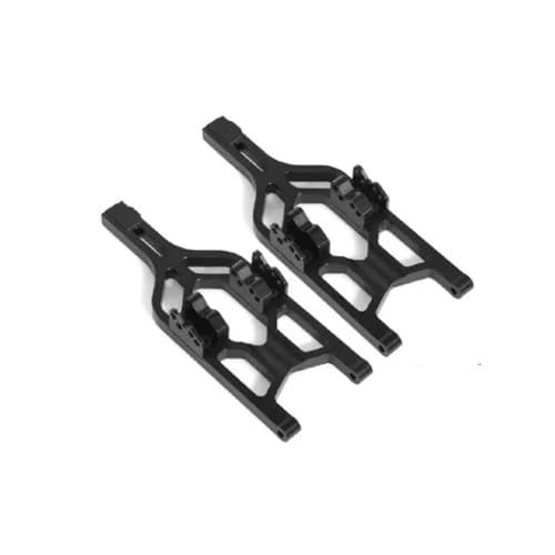 Kompatibel Mit Traxxas Für E-MAXX Für T-MAXX 1/10 RC Auto Upgrade Teile Zubehör Metall Vorne Hinten Unten Suspension Arm 5132R RC-Autozubehörteile(Black) von QAWSED