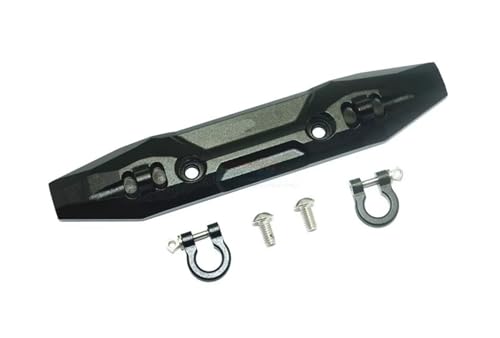 Kompatibel Mit Traxxas Für E-Revo 2.0 86086-4 4X4 Für VXL Für Monster Truck 1/10 RC Car Upgrade Metall Frontstoßstange Mit Abschlepphaken 5335X RC-Autozubehörteile(Black) von QAWSED