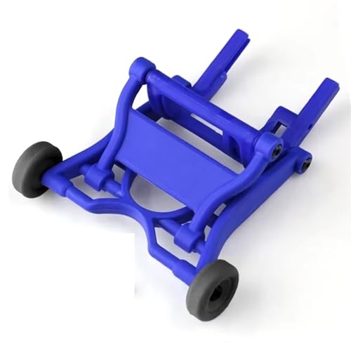 Kompatibel Mit Traxxas Für Slash 2WD Für Rustler Für Stampede Für Bandit 1/10 RC-Auto-Upgrade-Teile Zubehör Hinterrad-Wheelie-Bar RC-Autozubehörteile(Blue) von QAWSED