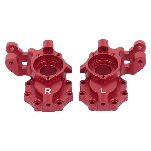 Kompatibel Mit Traxxas Für TRX-4 1/10 RC Crawler Aluminium-Vorderradlenkbecher-Upgrade-Teilezubehör RC-Autozubehörteile(Red) von QAWSED