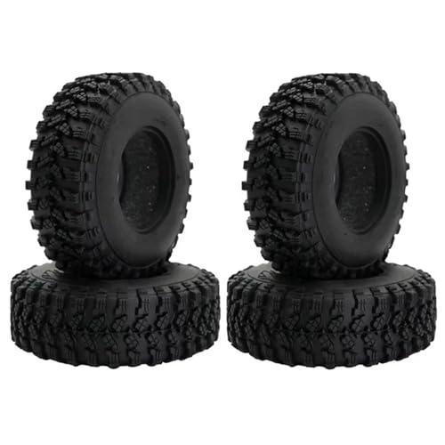 Kompatibel Mit Traxxas Für TRX4 Für Axial Für SCX10 II III Für Redcat Für MST 1/10 RC Crawler Car 106 Mm 1,9 Gummireifen Radreifen RC Auto Reifen Felgen von QAWSED