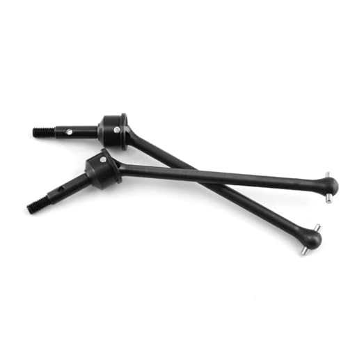 Kompatibel Mit Traxxas Für UDR Für Unlimited Für Desert Für Racer 1/7 RC-Autoteile Stahl-Antriebswelle Vorne Hinten CVD 8539 8550 8553 Antriebswelle RC(Black,Front) von QAWSED