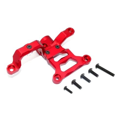 Kompatibel Mit Traxxas Für X-MAXX 6S 8S 4WD Für Monster Truck 1/5 RC Car Upgrade-Teile Metalllenkung Bellcrank Support 7746 RC-Autozubehörteile(Red) von QAWSED