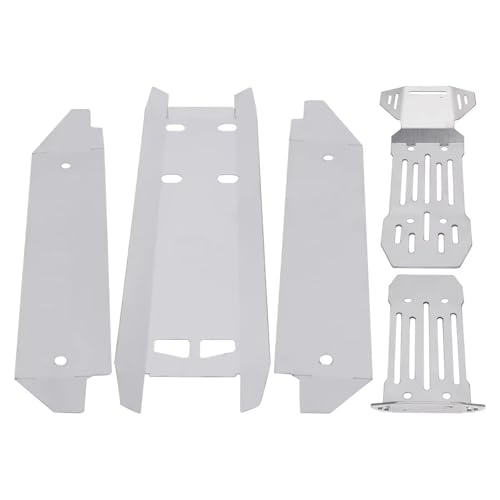Kompatibel Mit Traxxas Für XRT 1/6 RC Auto Für Monster Truck 8S 5 Stück Stahl Für Chassis Protect Armor Anti-Scratch Armor RC-Autozubehörteile von QAWSED