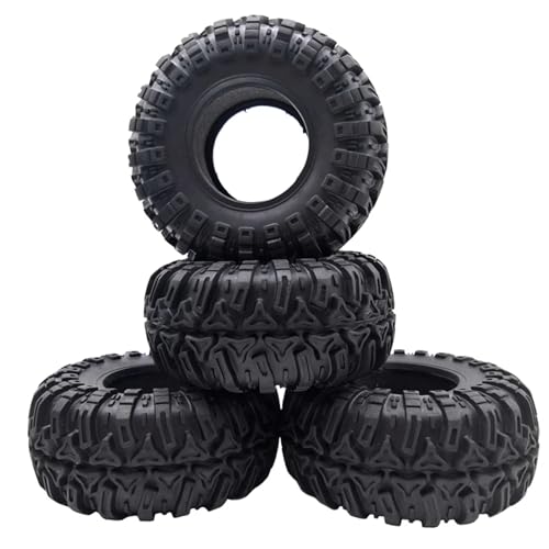 Kompatibel Mit Traxxas TRX4 Für Axial SCX10 Für Wraith RR10 1/10 RC Crawler Car, 4 Stück, 2,2 Zoll Gummireifen, 2,2 Radreifen, 128 X 60 Mm RC Auto Reifen Felgen Kompatibel Mit Traxxas TRX4 Für Axial SCX10 Für Wraith RR10 1/10 RC Crawler Car, 4 Stück, 2,2 Zoll Gummireifen, 2,2 Radreifen, 128 X 60 Mm RC Auto Reifen Felgen von QAWSED