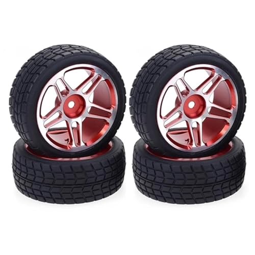 Kompatibel Mit Traxxas TRX4 Für D90 Für Axial SCX10 Für Redcat Für MST 4PCS 106 Mm 1,9 Gummireifen-Radreifen Für 1/10 RC-Auto RC Auto Reifen Felgen von QAWSED