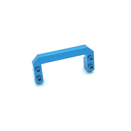 Kompatibel Mit WLtoys 12428 12423 12428 12429 1/12 RC Autoteile Aluminium Verbessertes Lenkgetriebe Für Sitz Fixiert RC-Autozubehörteile(Blue) von QAWSED