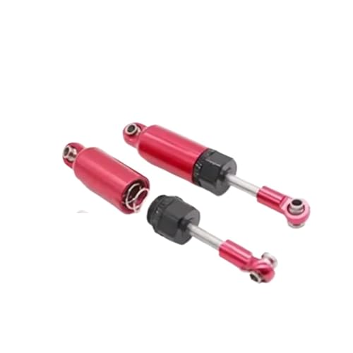Kompatibel Mit WLtoys A959-B A949 A959 A969 A979 1/18 RC-Auto-Upgrade-Teile Ersatzzubehör Metallstoßdämpfer RC-Auto Stoßdämpfer(Red) von QAWSED