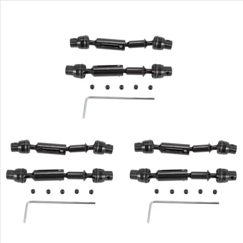 Kompatibel Mit WPL B36 B16 C1 C14 C24 B24 Für Henglong 1/16 RC Truck Cars Upgrade-Teile 6X Metall Vorne Hinten Antriebswelle Antriebswelle RC von QAWSED