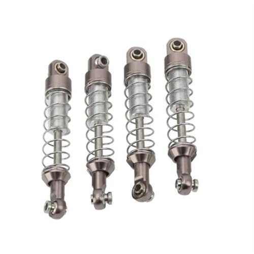 Kompatibel Mit WPL C14 C24 Für MN D90 99S RC Auto Stoßdämpfer Upgrade Teile Ersatz Zubehör RC-Autozubehörteile(Gray) von QAWSED