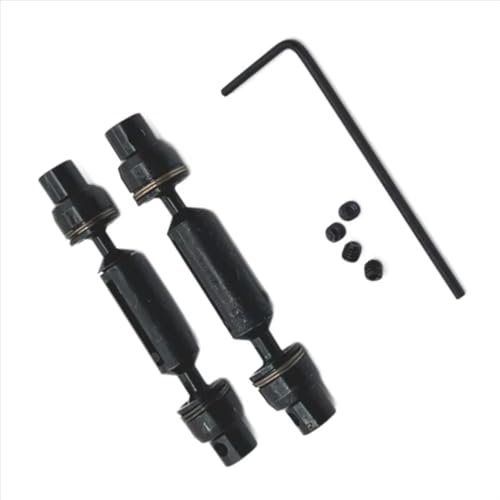 Kompatibel Mit WPL C64 C74 1/16 Fernbedienungsauto-Upgrade-Teile Ersatzzubehör Metall-Antriebswellensatz Vorne Und Hinten Antriebswelle RC von QAWSED