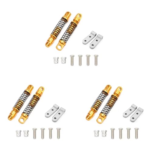 Kompatibel Mit WPL D12 RC-Auto-Upgrades, Ersatzteile, Zubehör, Metall-Stoßdämpfer Hinten Mit Fester Halterung Für Den Sitz RC-Auto Stoßdämpfer Kompatibel Mit WPL D12 RC-Auto-Upgrades, Ersatzteile, Zubehör, Metall-Stoßdämpfer Hinten Mit Fester Halterung Für Den Sitz RC-Auto Stoßdämpfer von QAWSED