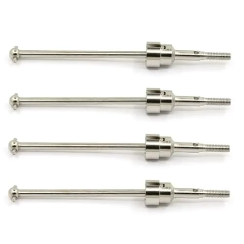 Kompatibel Mit Wltoys 104001 1/10 RC-Auto-Upgrade-Teile, Zubehör, 2 Stück Oder 4 Stück, Metall Für Universal-Antriebswelle, CVD-Hundeknochen Antriebswelle RC von QAWSED
