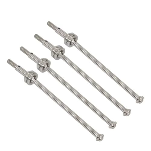 Kompatibel Mit Wltoys 104001 104002 1/10 RC-Auto-Upgrade-Teile, Ersatzzubehör, Metall-Antriebswelle, CVD-Antriebswelle Antriebswelle RC(4pcs) von QAWSED