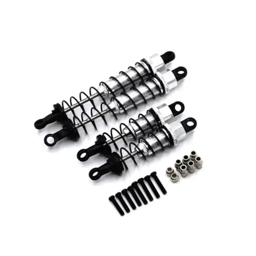 Kompatibel Mit Wltoys 12428 12423 12427 12429 FY-03 1/12 RC-Auto-Upgrades Teile Zubehör 12428 Metallöl-Stoßdämpfer RC-Auto Stoßdämpfer(White) von QAWSED