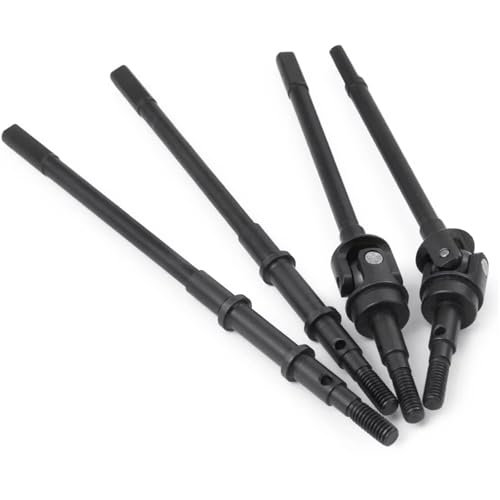 Kompatibel Mit Wrangler Für Axial Für SCX10-II 90046 90047 1/10 RC-Autoteile Gemeinsame CVD-Antriebswelle Hochleistungs-für Universal-AR44-Achse Antriebswelle RC(4PCS) von QAWSED