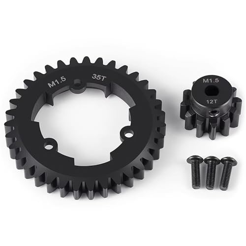 Kompatibel Mit X-MAXX 6S 8S Für Monster 1/5 RC Truck Upgrade-Teile Stahl 1,5M 35T Stirnrad Und 12T Ritzel Motorgetriebe RC-Autozubehörteile Kompatibel Mit X-MAXX 6S 8S Für Monster 1/5 RC Truck Upgrade-Teile Stahl 1,5M 35T Stirnrad Und 12T Ritzel Motorgetriebe RC-Autozubehörteile von QAWSED