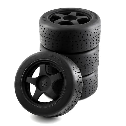 QAWSED Kompatibel Mit Arrma 1/7 Für Infraction Für Felony Für Grenzenlose RC-Auto-Upgrade-Teile, 4 Stück, 100 X 42 Mm, 5-Speichen-Reifen, 17 Mm Radsechskant RC Auto Reifen Felgen QAWSED Kompatibel Mit Arrma 1/7 Für Infraction Für Felony Für Grenzenlose RC-Auto-Upgrade-Teile, 4 Stück, 100 X 42 Mm, 5-Speichen-Reifen, 17 Mm Radsechskant RC Auto Reifen Felgen von QAWSED