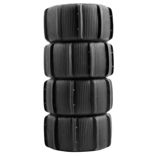 QAWSED Kompatibel Mit WLtoys Für 144001 124018 124019 12427 144002 1/14 1/16 RC Auto 80 Mm Upgrade Sandradreifen Strandreifen 12 Mm Sechskantnabe RC Auto Reifen Felgen(4pcs) von QAWSED