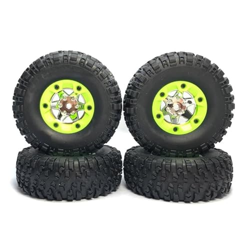 QAWSED Kompatibel Mit Wltoys 144001 144010 124007 124016 124018 124019 12428 12423 12427 RC-Auto-Tuning-Teile 4-teilig 90 X 32 Mm Reifenrad RC Auto Reifen Felgen von QAWSED