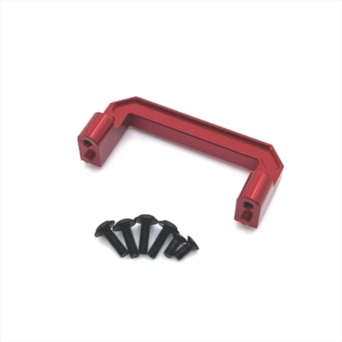 QAWSED RC Autozubehör Für WLtoys 1/12 12423 12427 12428 12429 RC Metall Verbesserte Lenkgetriebe Festen Sitz Ersatz Teile(Red) von QAWSED