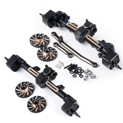 QAWSED Vorder Hinterachse RC Kompatibel Mit Axial Für SCX24 Für Deadbolt Für Wrangler C10 1/24 RC-Autoteile Messing Vorne Hinten Portalachse Gewichte Lenkverbindung QAWSED Vorder Hinterachse RC Kompatibel Mit Axial Für SCX24 Für Deadbolt Für Wrangler C10 1/24 RC-Autoteile Messing Vorne Hinten Portalachse Gewichte Lenkverbindung von QAWSED