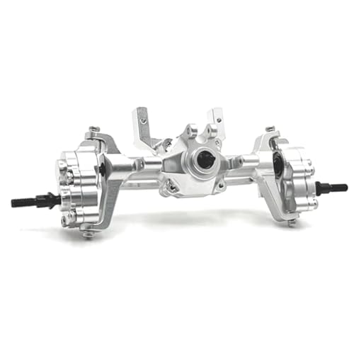 QAWSED Vorder Hinterachse RC Kompatibel Mit FMS Für FCX24 Für Xiaoqi Crusher K5 1/24 RC-Autos, Upgrade-Teile, Zubehör, Metall-Vorderachse, Komplettsatz von QAWSED