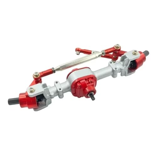 QAWSED Vorder Hinterachse RC Kompatibel Mit MN D90 D91 99S FJ45 1/12 RC Truck Car Upgrade-Teile Modifikationszubehör Metall Vorder- Und Hinterbrückenachsensatz von QAWSED