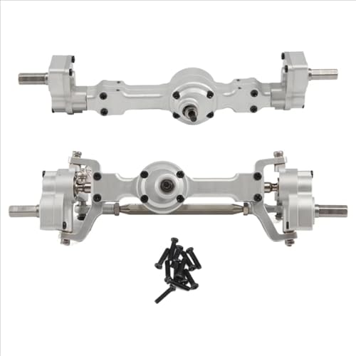 QAWSED Vorder Hinterachse RC Kompatibel Mit MN D90 Für MN-90 MN96 Für MN98 Für MN99S MN45 1/12 RC-Auto-Upgrade-Teile Zubehör Metall Vorne Hinten Portalachse QAWSED Vorder Hinterachse RC Kompatibel Mit MN D90 Für MN-90 MN96 Für MN98 Für MN99S MN45 1/12 RC-Auto-Upgrade-Teile Zubehör Metall Vorne Hinten Portalachse von QAWSED