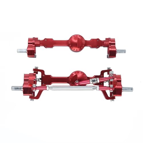 QAWSED Vorder Hinterachse RC Kompatibel Mit MN Für Mn99S MND90 MND91 Für MN78 Für MN168 1/12 RC-Auto-Upgrade-Teile CNC-Metall-Vorder-Hinter-Portalachsensatz QAWSED Vorder Hinterachse RC Kompatibel Mit MN Für Mn99S MND90 MND91 Für MN78 Für MN168 1/12 RC-Auto-Upgrade-Teile CNC-Metall-Vorder-Hinter-Portalachsensatz von QAWSED