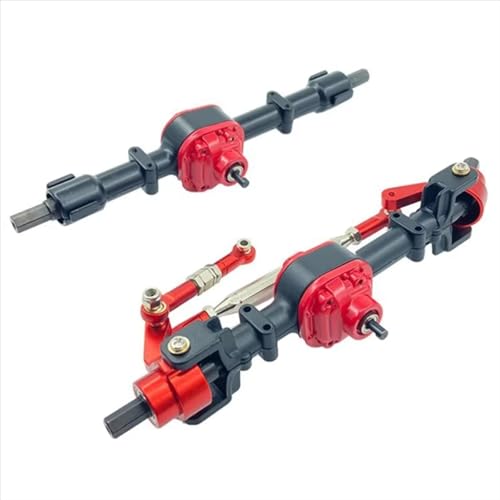 QAWSED Vorder Hinterachse RC Kompatibel Mit MN Mang Cow Für MN82 LC79 RC Truck Car Upgrade-Teile Ersatzzubehör 2-teiliges Metallgetriebe Vorder- Und Hinterachse QAWSED Vorder Hinterachse RC Kompatibel Mit MN Mang Cow Für MN82 LC79 RC Truck Car Upgrade-Teile Ersatzzubehör 2-teiliges Metallgetriebe Vorder- Und Hinterachse von QAWSED