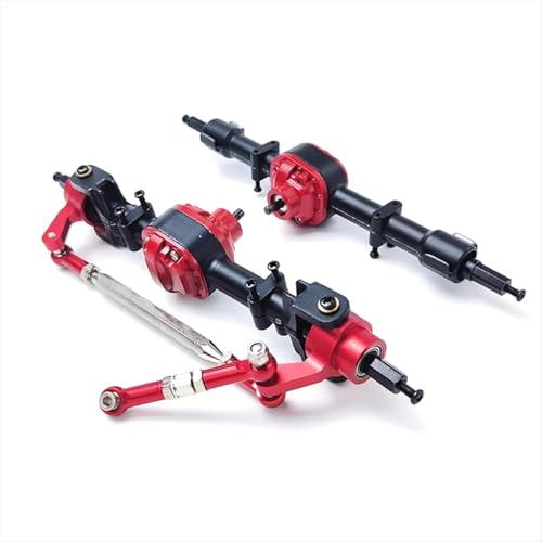 QAWSED Vorder Hinterachse RC Kompatibel Mit MN Mang Cow Für MN82 LC79 RC Truck Car Upgrade-Teile Ersatzzubehör 2-teiliges Metallgetriebe Vorder- Und Hinterachse QAWSED Vorder Hinterachse RC Kompatibel Mit MN Mang Cow Für MN82 LC79 RC Truck Car Upgrade-Teile Ersatzzubehör 2-teiliges Metallgetriebe Vorder- Und Hinterachse von QAWSED