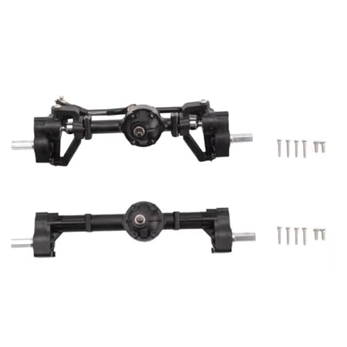 QAWSED Vorder Hinterachse RC Kompatibel Mit WPL C14 C24 C24-1 C34 C44 B14 B24 1/16 RC-Auto-Upgrade-Teile, Modifikation, Ersatzteil, 2-teilige Portalachse Vorne Und Hinten QAWSED Vorder Hinterachse RC Kompatibel Mit WPL C14 C24 C24-1 C34 C44 B14 B24 1/16 RC-Auto-Upgrade-Teile, Modifikation, Ersatzteil, 2-teilige Portalachse Vorne Und Hinten von QAWSED