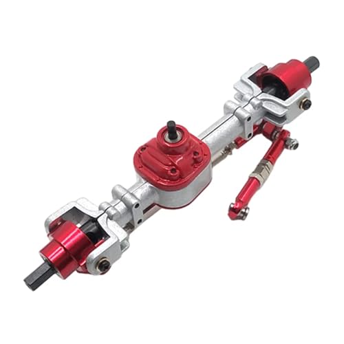 QAWSED Vorder Hinterachse RC Kompatibel Mit WPL C14 C24 C34 C44 B14 B24 1/16 RC-Auto-Upgrades, Teile, Modifikationszubehör, Metall-Vorder-/Hinterachsen-Set QAWSED Vorder Hinterachse RC Kompatibel Mit WPL C14 C24 C34 C44 B14 B24 1/16 RC-Auto-Upgrades, Teile, Modifikationszubehör, Metall-Vorder-/Hinterachsen-Set von QAWSED