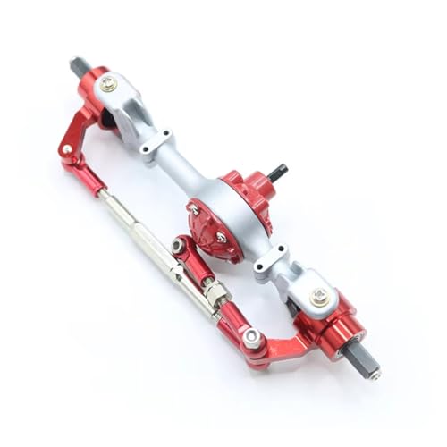 QAWSED Vorder Hinterachse RC Kompatibel Mit WPL C14 C24 C54 C74 C74-1 Fernbedienungsautos, Upgrade-Teile, Ersatzzubehör, Metall, Vorder- Und Hinterachse QAWSED Vorder Hinterachse RC Kompatibel Mit WPL C14 C24 C54 C74 C74-1 Fernbedienungsautos, Upgrade-Teile, Ersatzzubehör, Metall, Vorder- Und Hinterachse von QAWSED