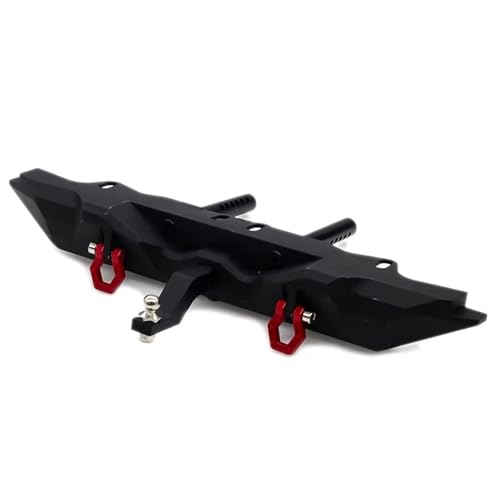 RC-Autostoßstange Kompatibel Mit AXIAL Für SCX10 I II Für TRAXXAS Für TRX4 1/10 RC-Auto-Upgrade-Teile, Metall-Stoßstange Vorne Und Hinten Mit D-Ringen, Abschlepphaken(Rear) von QAWSED