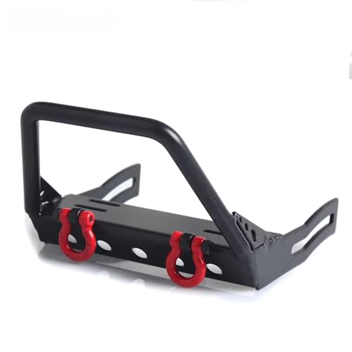 RC-Autostoßstange Kompatibel Mit Axial Für SCX10 90046 90047 D90 D110 1/10 RC Für Rock Crawler Auto Metall Frontstoßstange Bull Bar Windenhalterung Schäkel von QAWSED