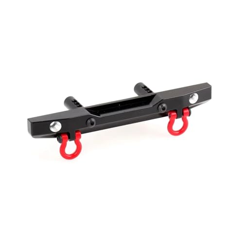 RC-Autostoßstange Kompatibel Mit Axial Für SCX10 PRO 1/10 RC Crawler-CNC Aluminium-Heckstoßstangen-Set, Schäkel, Upgrade-Teile, Zubehör von QAWSED