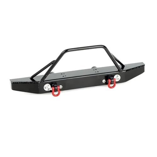 RC-Autostoßstange Kompatibel Mit Axial Für SCX6 1/6 RC Crawler Auto CNC Metall Frontstoßstange Set Upgrades Teile Zubehör von QAWSED