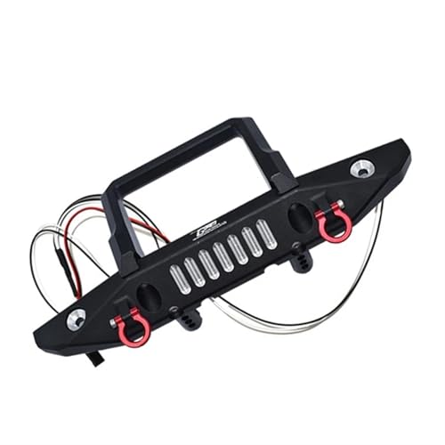RC-Autostoßstange Kompatibel Mit Axial SCX6 AXI05000 Für JLU 1/6 RC Crawler Auto-Upgrade-Teile, Metall-Frontstoßstange Mit Abschlepphakenlicht RC-Autostoßstange Kompatibel Mit Axial SCX6 AXI05000 Für JLU 1/6 RC Crawler Auto-Upgrade-Teile, Metall-Frontstoßstange Mit Abschlepphakenlicht von QAWSED