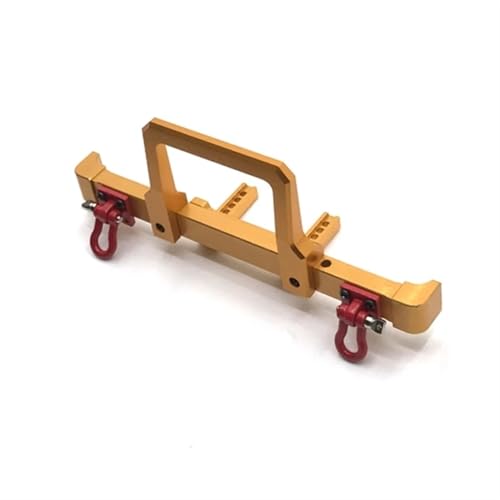 RC-Autostoßstange Kompatibel Mit HB Für Spielzeug ZP1001 ZP1002 ZP1003 ZP1004 ZP1005 ZP1008 ZP1010 Metall-Frontstoßstange 1/10 RC Auto-Upgrade-Teile(Yellow) von QAWSED