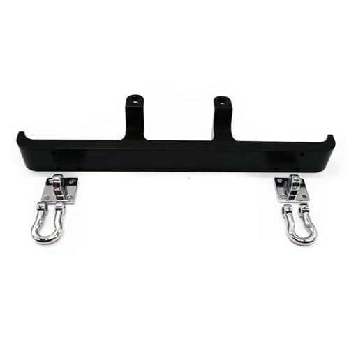 RC-Autostoßstange Kompatibel Mit MN D90 MN-99 MN-91 FJ-45 1/12 RC-Autoteil RC-Autozubehör Ersatzteile Verschleißfeste Frontstoßstange Aus Aluminiumlegierung(Black) von QAWSED