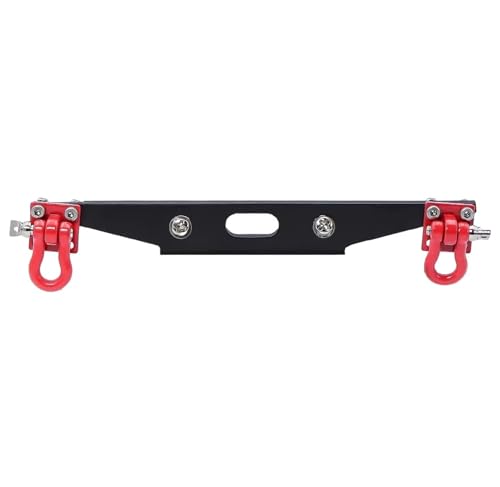 RC-Autostoßstange Kompatibel Mit MN MN128 1/12 RC Heckstoßstange RC-Autoteil RC-Autozubehör Schwarze Verschleißfeste Heckstoßstange Aus Aluminiumlegierung(B) von QAWSED